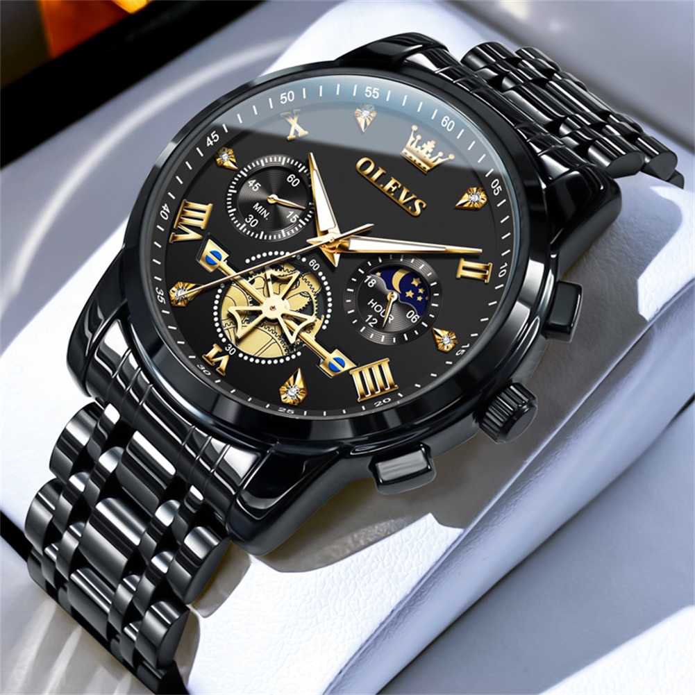 Luxury Watch Magazine - Montres chronographes de luxe OLEVS neuves
