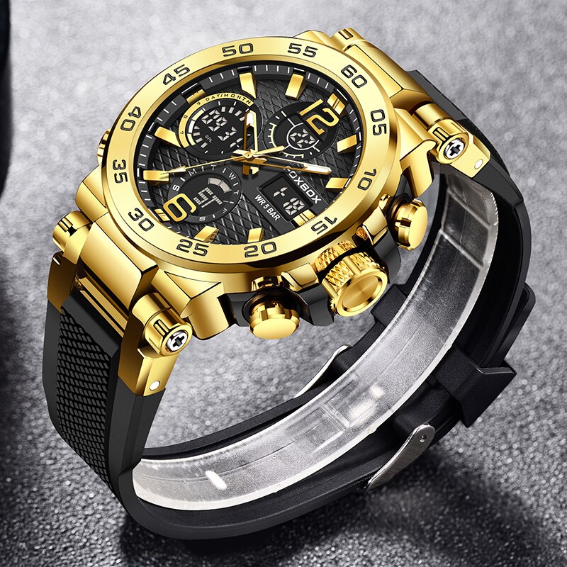 FOXBOX-Montre de plongée étanc - Luxury Watch Magazine avis et prix